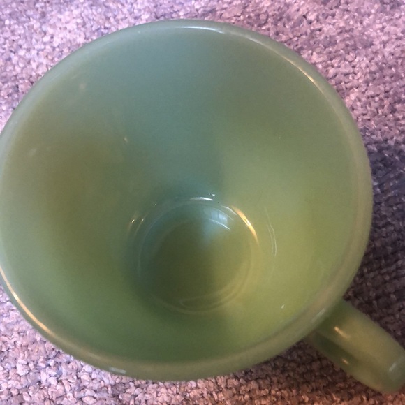 Fire King jadeite mug - Picture 3 of 3